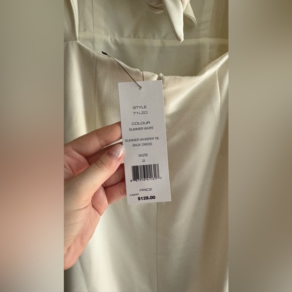 French Connection Tie Back
Whisper Sweetheart Dress NWT - Picture 6 of 8